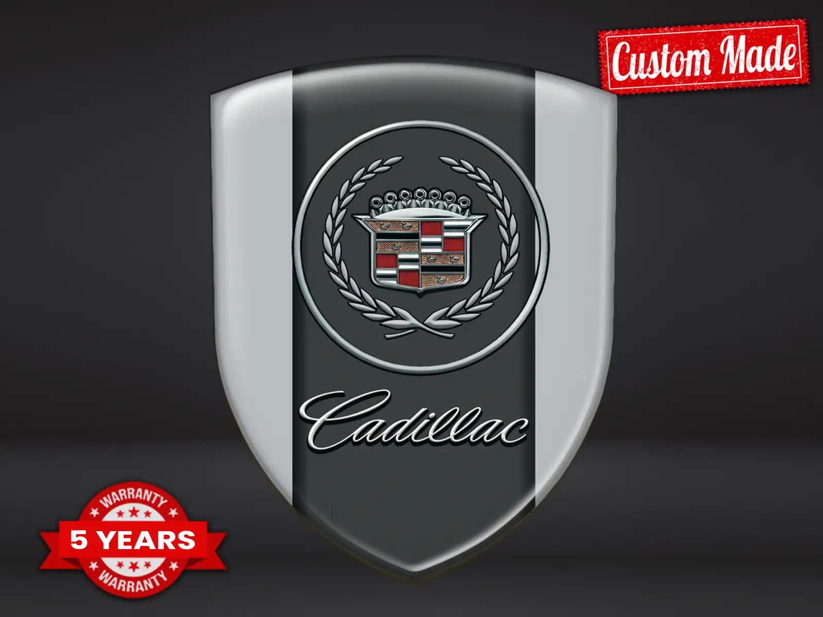 Cadillac Pegatinas Cúpula Estilo Limitado Cúpula Lujo Auto ST